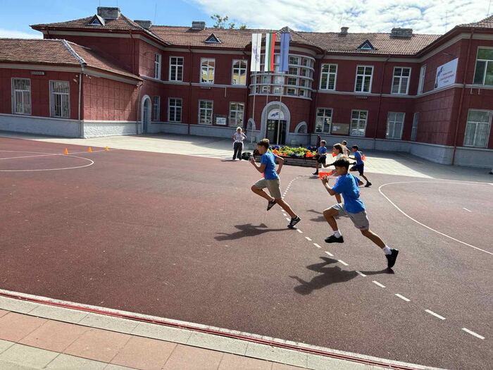 Ден на спорта — спринт до конуса
